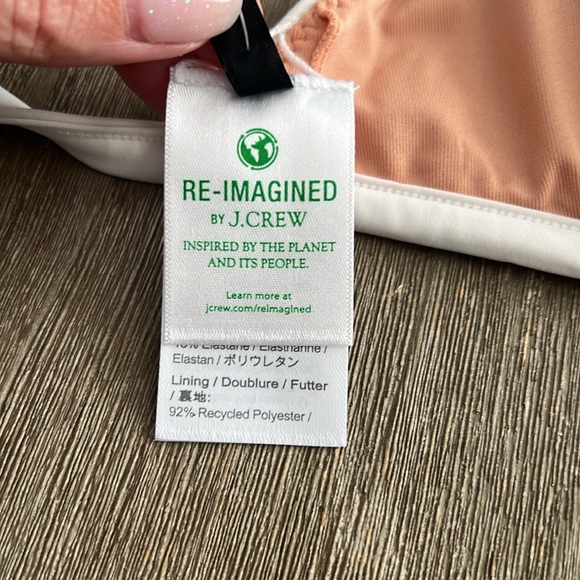 NWT J.Crew double-string bikini top - Picture 4 of 5